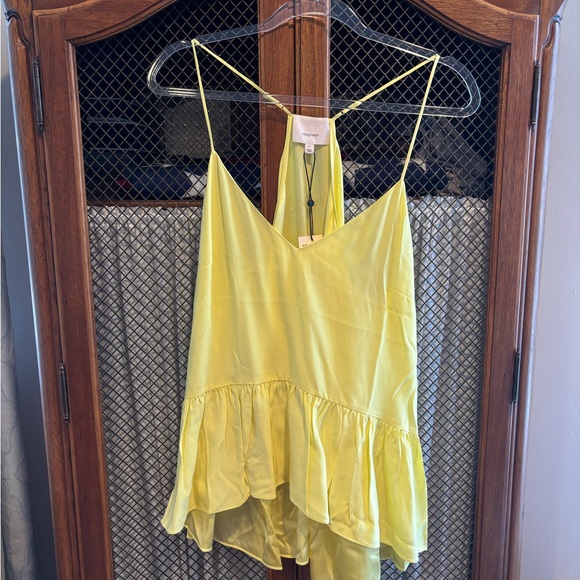 Cinq à Sept Janet Top XL Yellow - Picture 2 of 8